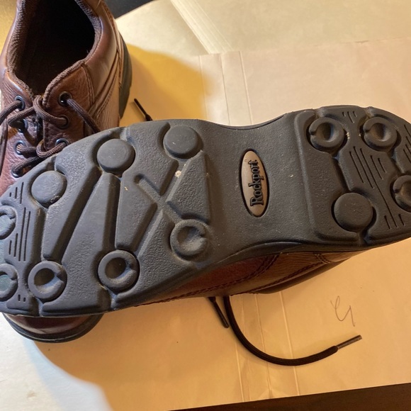 3 pairs of Rockport Leather comfortable work shoes for restaurant Men 7.5 - Picture 5 of 6